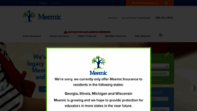 What Meemic.com website looked like in 2020 (4 years ago)