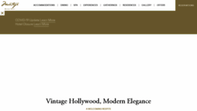 What Montagebeverlyhills.com website looked like in 2020 (3 years ago)