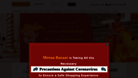 What Meenabazaar.com website looked like in 2020 (4 years ago)