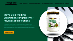 What Mayagoldtrading.com website looked like in 2020 (4 years ago)