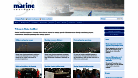 What Marinesoutheast.co.uk website looked like in 2020 (4 years ago)