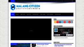 What Malangcitizen.com website looked like in 2020 (4 years ago)