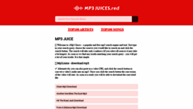 What Mp3juices.red website looked like in 2020 (3 years ago)