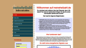 What Meineheilzahl.de website looked like in 2020 (4 years ago)
