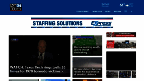 What Myfoxlubbock.com website looked like in 2020 (4 years ago)