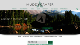 What Muddycamper.com website looked like in 2020 (4 years ago)