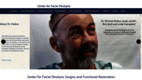 What Methodistfacialparalysis.com website looked like in 2020 (3 years ago)