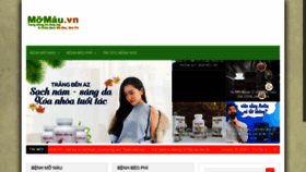 What Momau.vn website looked like in 2020 (3 years ago)