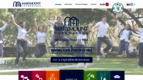 What Marymount.edu.mx website looked like in 2020 (3 years ago)