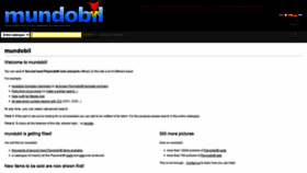 What Mundobil.com website looked like in 2020 (3 years ago)
