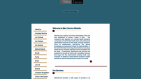 What Medser.net website looked like in 2020 (4 years ago)
