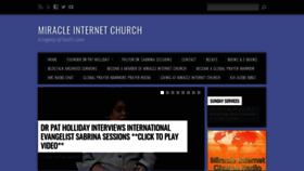 What Miracleinternetchurch.com website looked like in 2020 (3 years ago)
