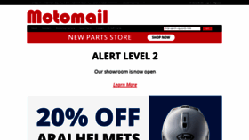 What Motomail.co.nz website looked like in 2020 (5 years ago)