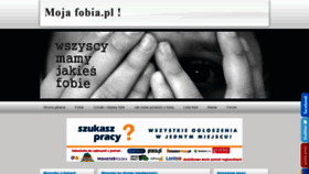 What Mojafobia.pl website looked like in 2020 (3 years ago)