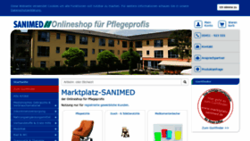What Marktplatz-sanimed.de website looked like in 2020 (4 years ago)