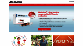 What Medivitan.de website looked like in 2020 (4 years ago)