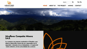 What Miraflores.co website looked like in 2020 (3 years ago)