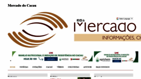 What Mercadodocacau.com website looked like in 2020 (4 years ago)