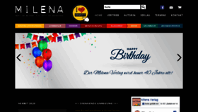 What Milena-verlag.at website looked like in 2020 (4 years ago)