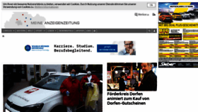 What Meine-anzeigenzeitung.de website looked like in 2020 (4 years ago)