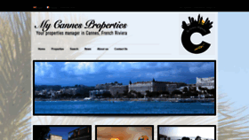 What My-cannes-properties.com website looked like in 2020 (3 years ago)