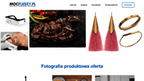 What Mocfleszy.pl website looked like in 2020 (4 years ago)