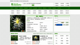 What Meiwenting.com website looked like in 2020 (3 years ago)