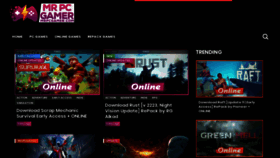 What Mrpcgamer.com website looked like in 2020 (3 years ago)