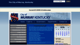 What Murrayky.gov website looked like in 2020 (3 years ago)