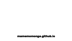 What Mamemomonga.com website looked like in 2020 (3 years ago)