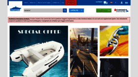 What Marinestore.it website looked like in 2020 (4 years ago)