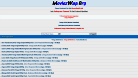 What Moviezwaphd.link website looked like in 2020 (5 years ago)