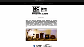 What Musiccityclocks.com website looked like in 2020 (5 years ago)