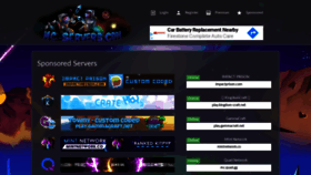 What Mc-servers.org website looked like in 2020 (3 years ago)