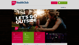 What Myhealthclub.nl website looked like in 2020 (4 years ago)