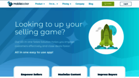 What Mobilelocker.com website looked like in 2020 (3 years ago)