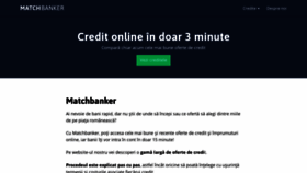 What Matchbanker.ro website looked like in 2020 (3 years ago)