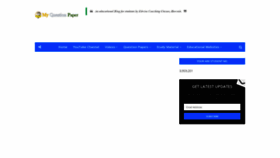 What Myqpaper.in website looked like in 2020 (3 years ago)