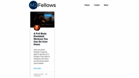 What Mjfellows.org website looked like in 2020 (3 years ago)