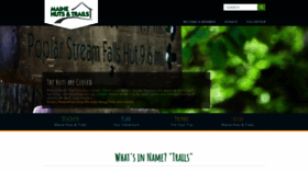 What Mainehuts.org website looked like in 2020 (3 years ago)