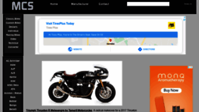What Motorcyclespecs.co.za website looked like in 2020 (3 years ago)
