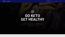What Myketoguide.com website looked like in 2020 (3 years ago)