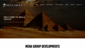 What Mena-eg.com website looked like in 2020 (4 years ago)