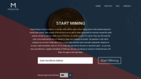 What Minezone.io website looked like in 2020 (3 years ago)