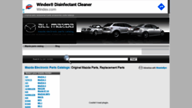 What Mazdaepc.com website looked like in 2020 (3 years ago)
