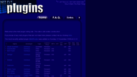 What Midiplugins.com website looked like in 2020 (3 years ago)
