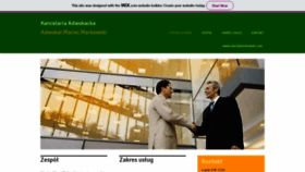 What Maciejmarkowski.com website looked like in 2020 (3 years ago)