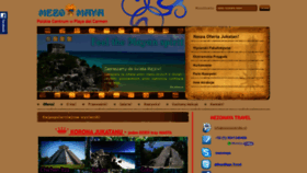 What Mezoameryka.pl website looked like in 2020 (5 years ago)