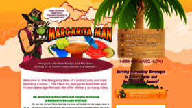 What Mymargaritaman.com website looked like in 2020 (3 years ago)