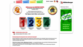 What Mathe-im-netz.de website looked like in 2020 (3 years ago)